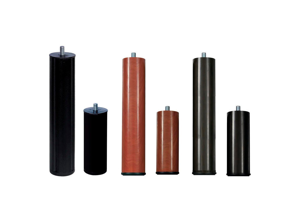 Conjunto de 2 pés redondos