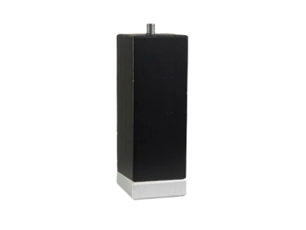 Conjunto de 2 pés de madeira quadrados