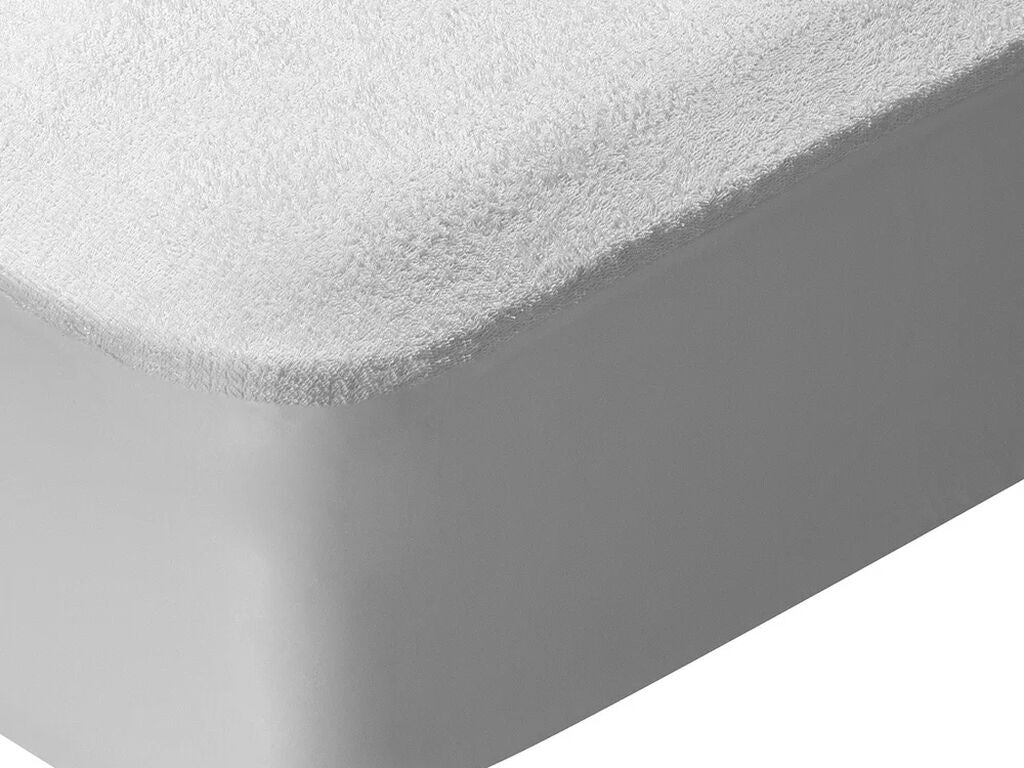 Protetor de colchão em turco impermeável e transpirável